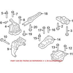 Audi Suspension Control Arm Bracket 3C0199231F